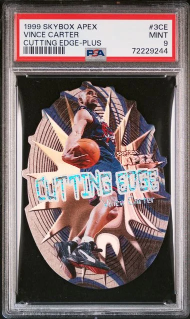 1999-00 SkyBox Vince Carter Apex Cutting Edge Plus #3CE card image