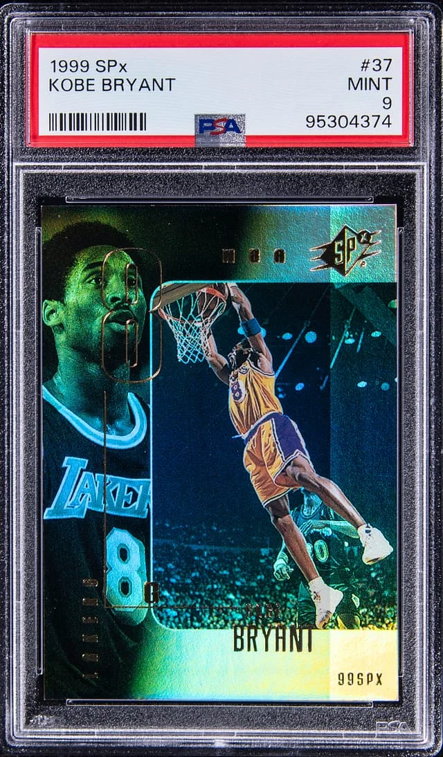 1999-00 SPx Kobe Bryant #37 card image