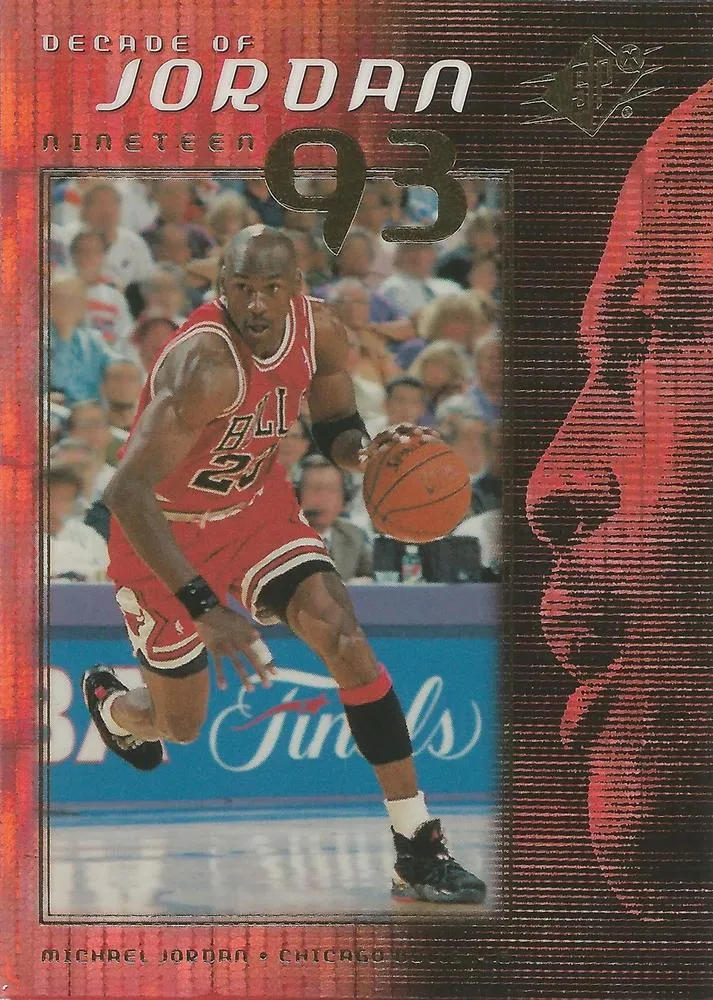 1999-00 SPx Michael Jordan Decade of Jordan #J4 card image