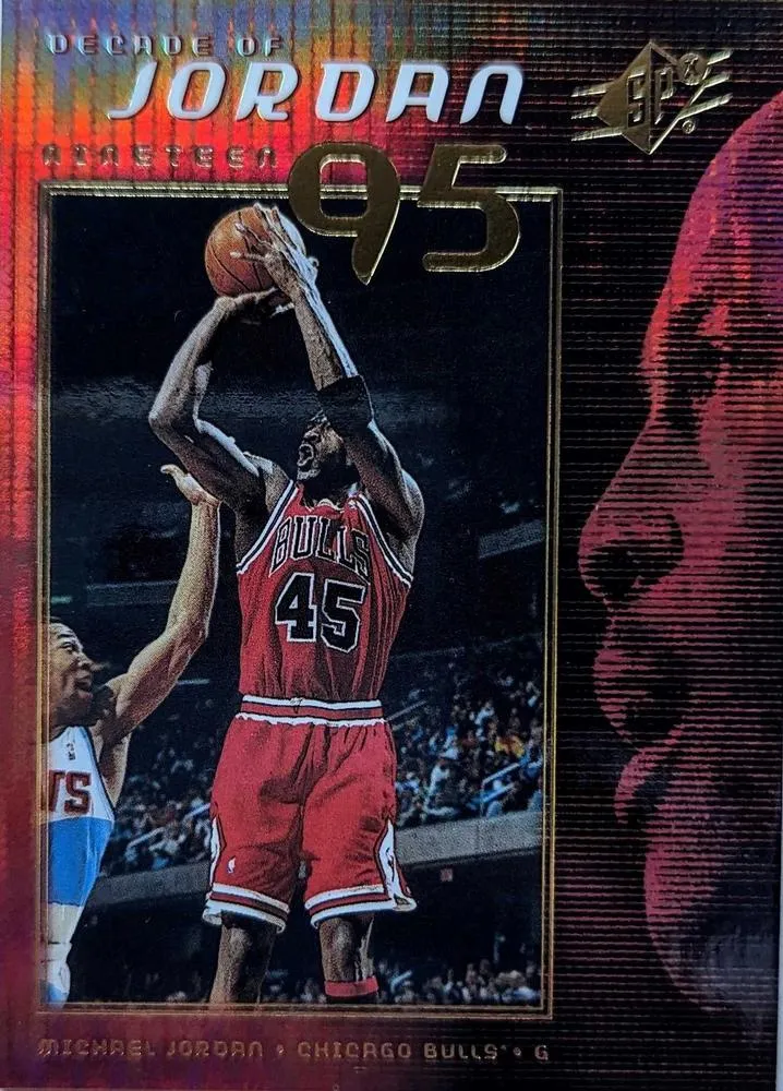 1999-00 SPx Michael Jordan Decade of Jordan #J6 card image