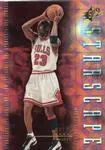 1999-00 SPx Michael Jordan Starscape #ST1 card image