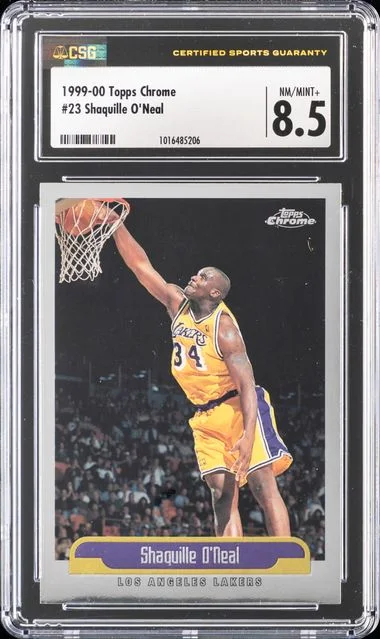 1999-00 Topps Chrome Shaquille O'Neal #23 card image