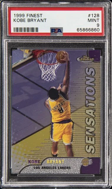 1999-00 Topps Finest Kobe Bryant #128 card image