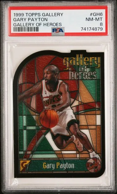 1999-00 Topps Gary Payton Gallery Of Heroes #GH6 card image
