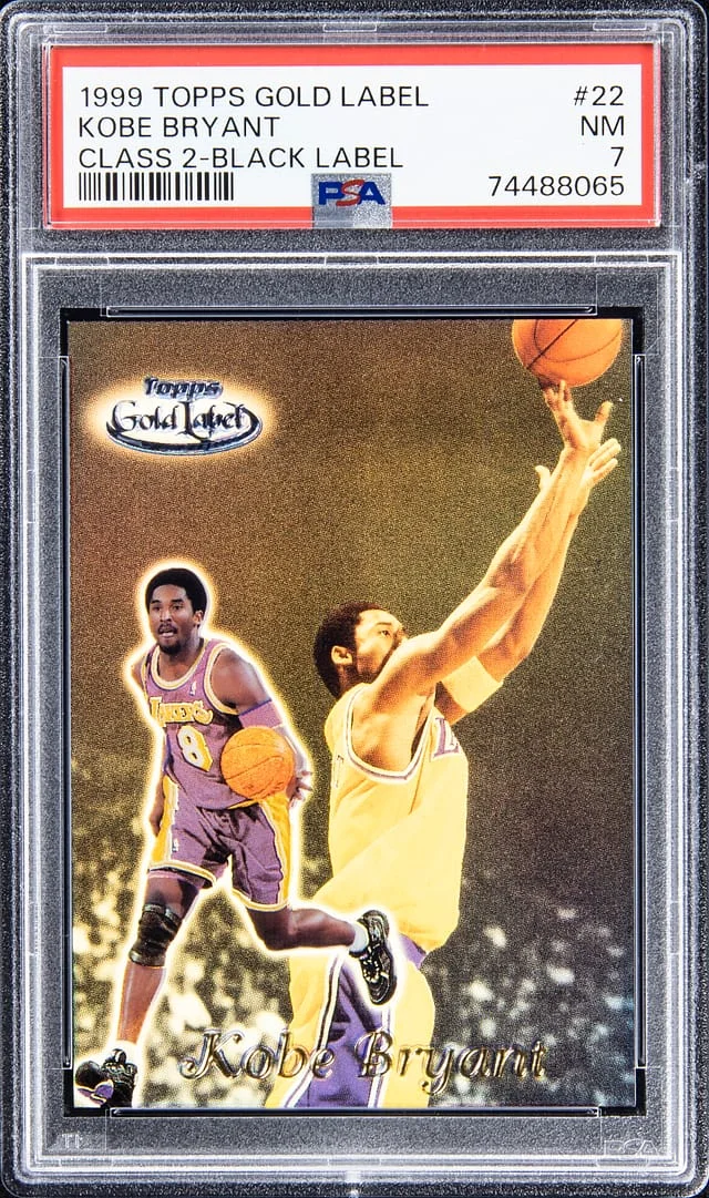 1999-00 Topps Gold Label Class 2 Kobe Bryant Black Label #22 card image