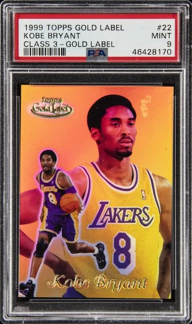 1999-00 Topps Gold Label Class 3 Kobe Bryant #22 card image