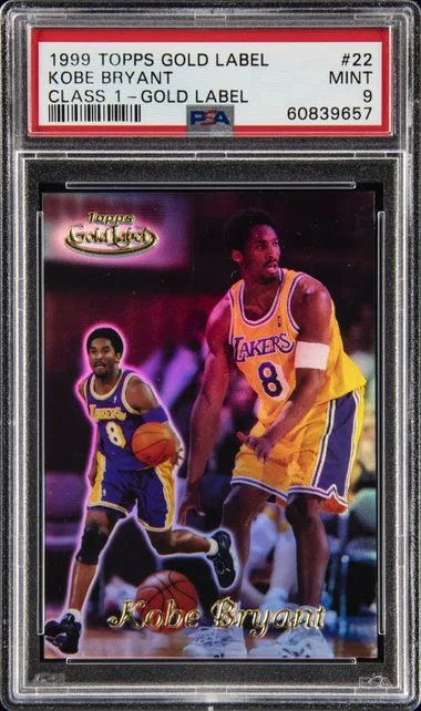 1999-00 Topps Gold Label Kobe Bryant Red Label #22 card image