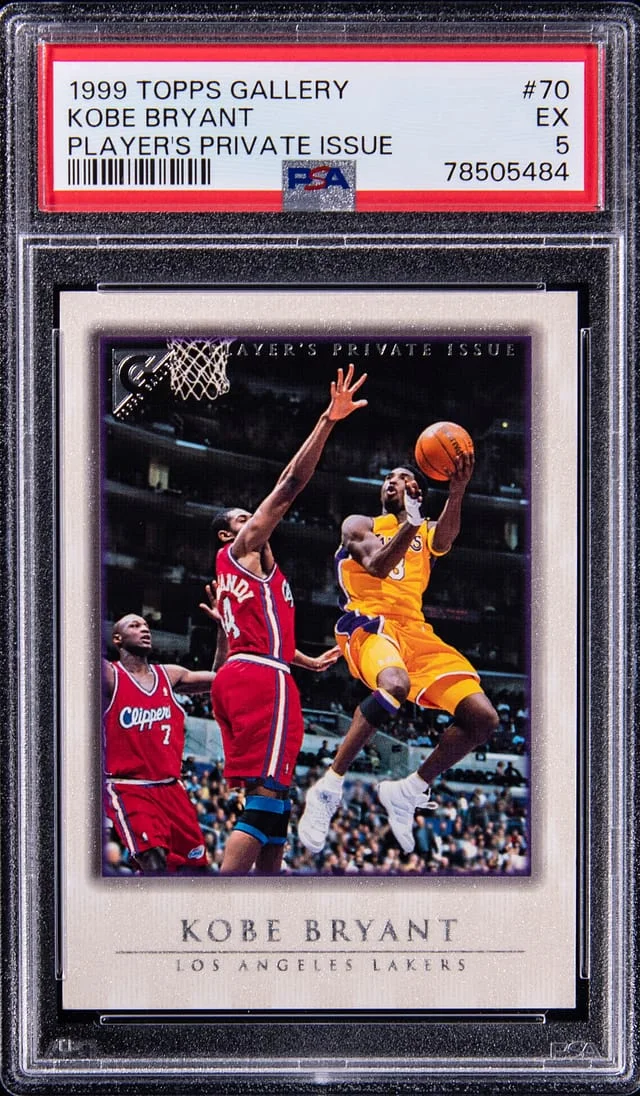 1999-00 Topps Kobe Bryant Gallery Player's Private Issue #70 card image
