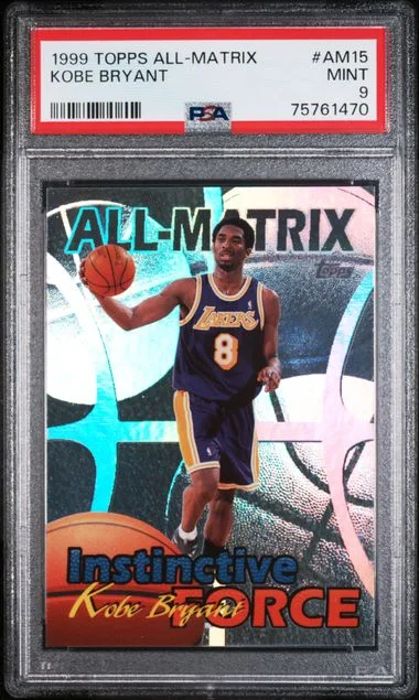 1999-00 Topps Kobe Bryant All-Matrix #AM15 card image