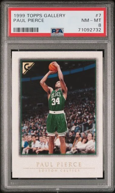 1999-00 Topps Paul Pierce Gallery #7 card image