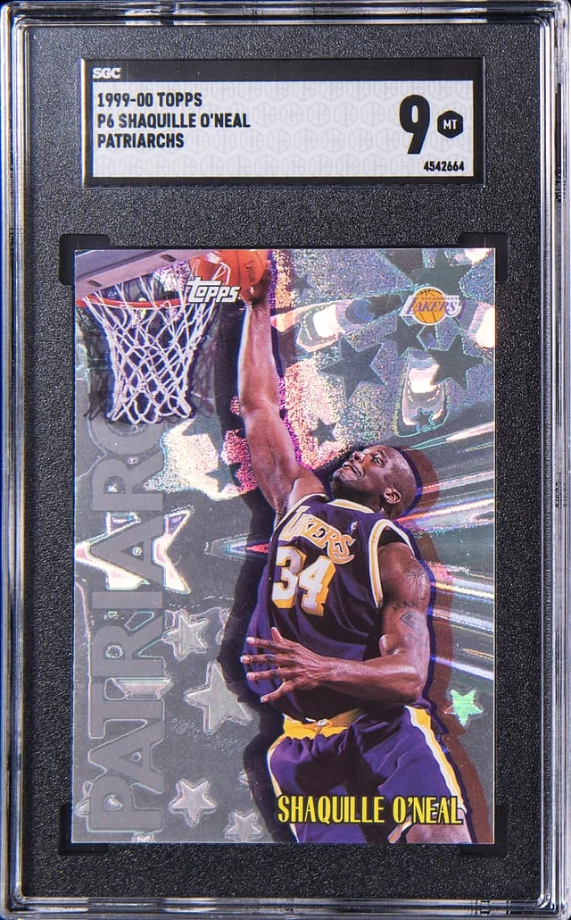 1999-00 Topps Shaquille O'Neal Patriarchs #P6 card image