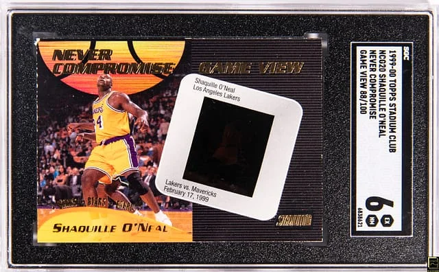 1999-00 Topps Stadium Club Shaquille O'Neal Never Compromise Game View #NCG20 card image