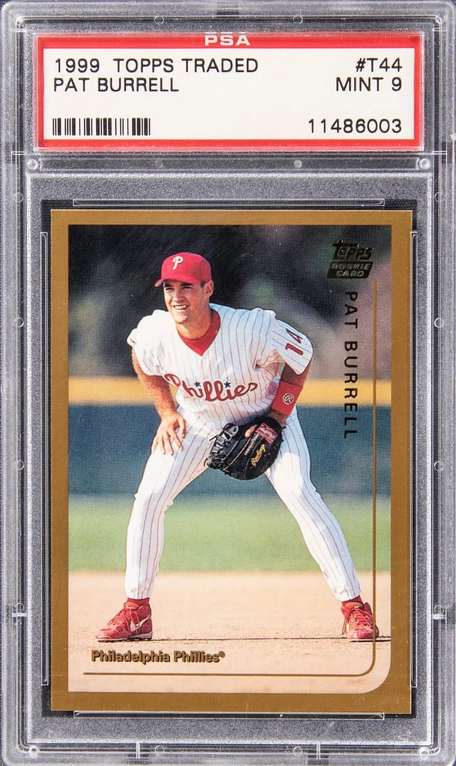1999-00 Topps Traded Pat Burrell #T44 card image