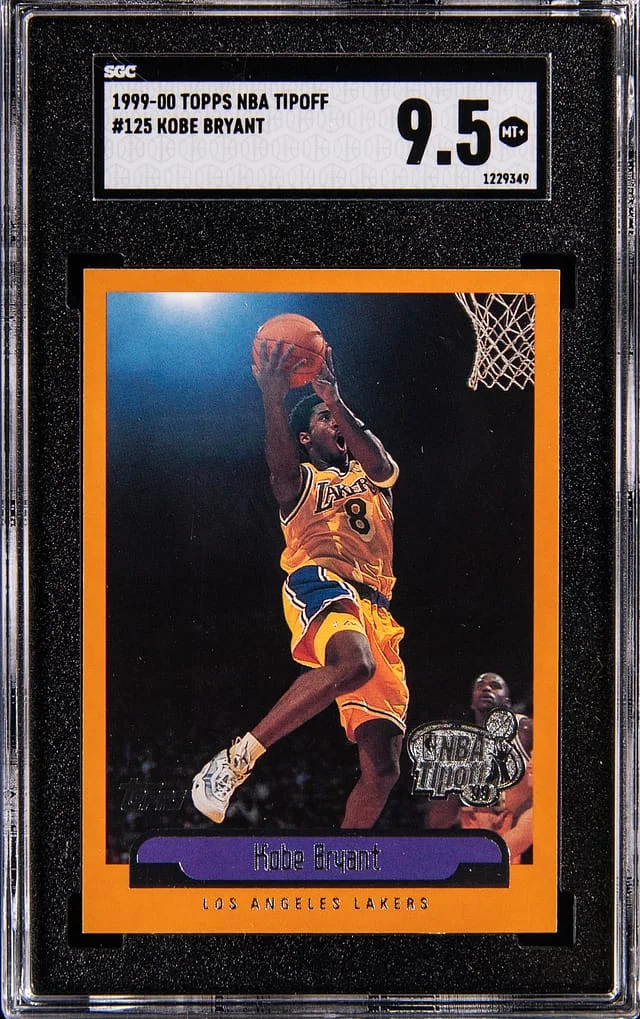 1999-00 Tops NPA Tipoff Kobe Bryant #125 card image