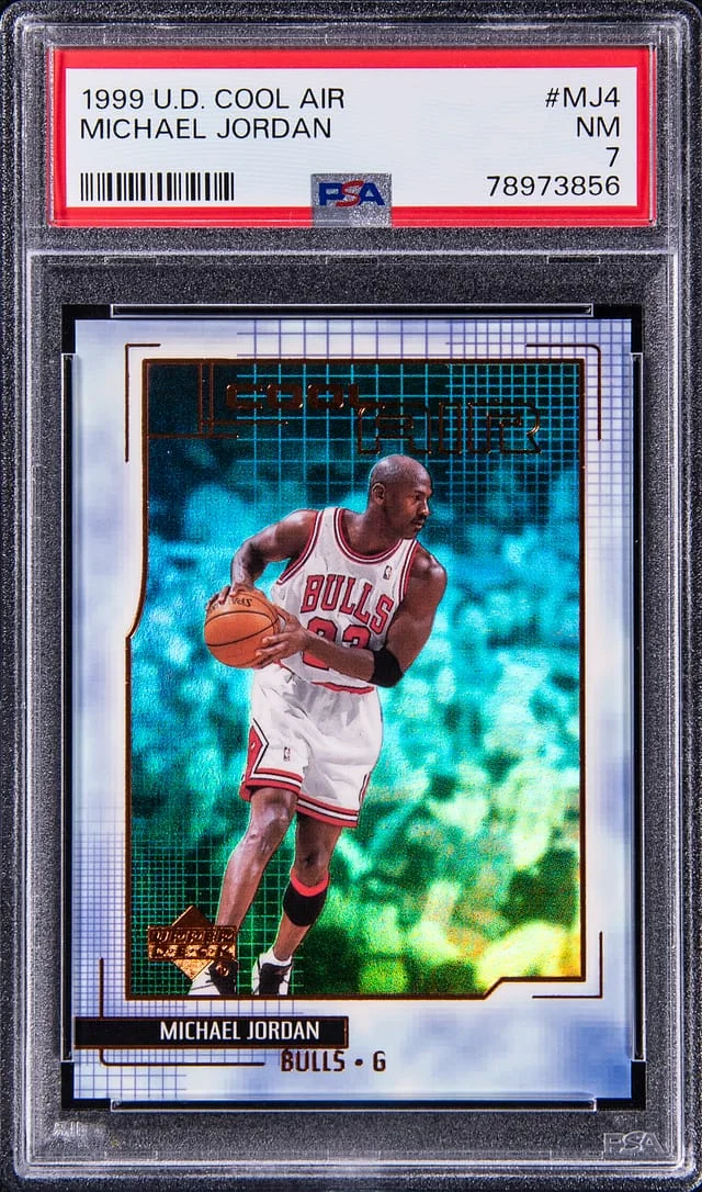 1999-00 UD Cool Air Michael Jordan #MJ4 card image