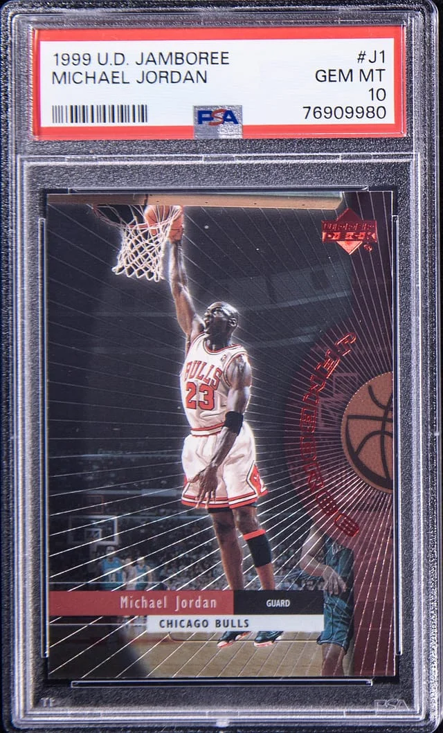 1999-00 UD Jamboree Michael Jordan #J1 card image