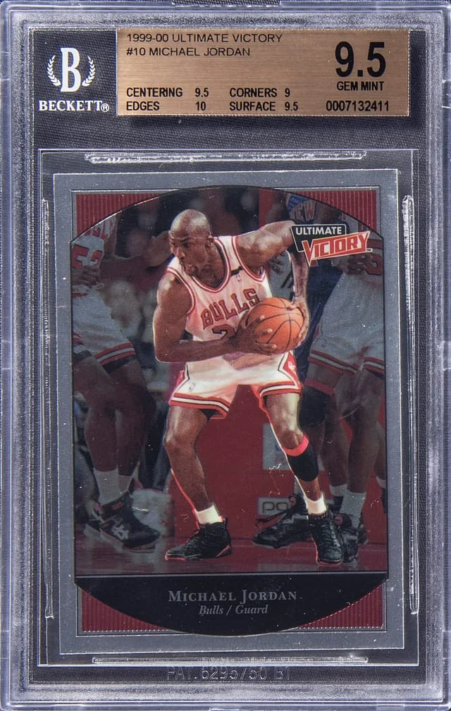 1999-00 Ultimate Victory Michael Jordan #10 card image