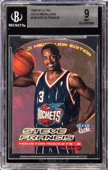1999-00 Ultra Steve Francis Gold Medallion #126 card image