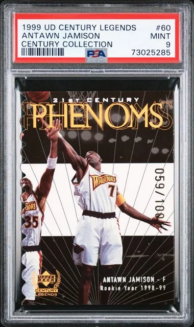 1999-00 Upper Deck Antawn Jamison Century Legends Century Collection #60 card image