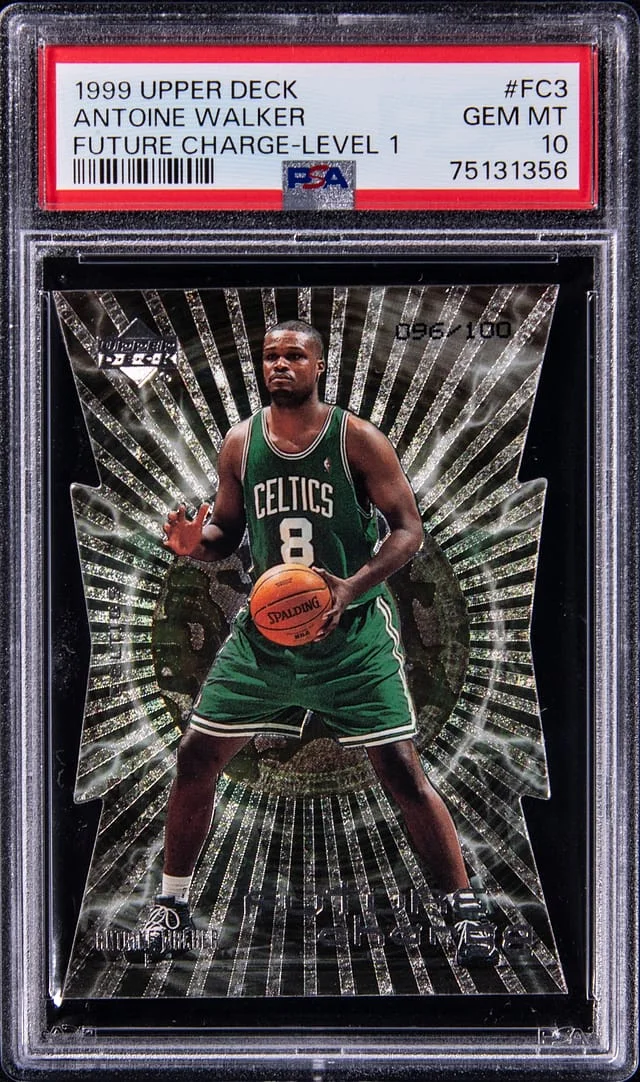 1999-00 Upper Deck Antoine Walker Future Charge Level 1 #FC3 card image