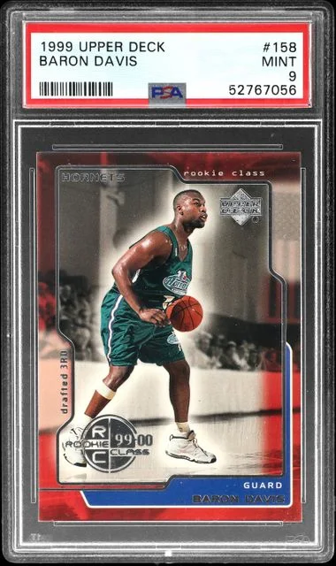 1999-00 Upper Deck Baron Davis #158 card image
