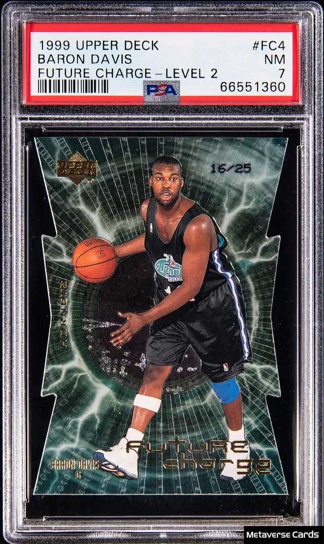 1999-00 Upper Deck Baron Davis Future Charge Level 2 #FC4 card image