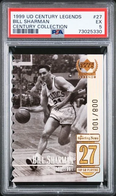 1999-00 Upper Deck Bill Sharman Century Legends Century Collection #27 card image