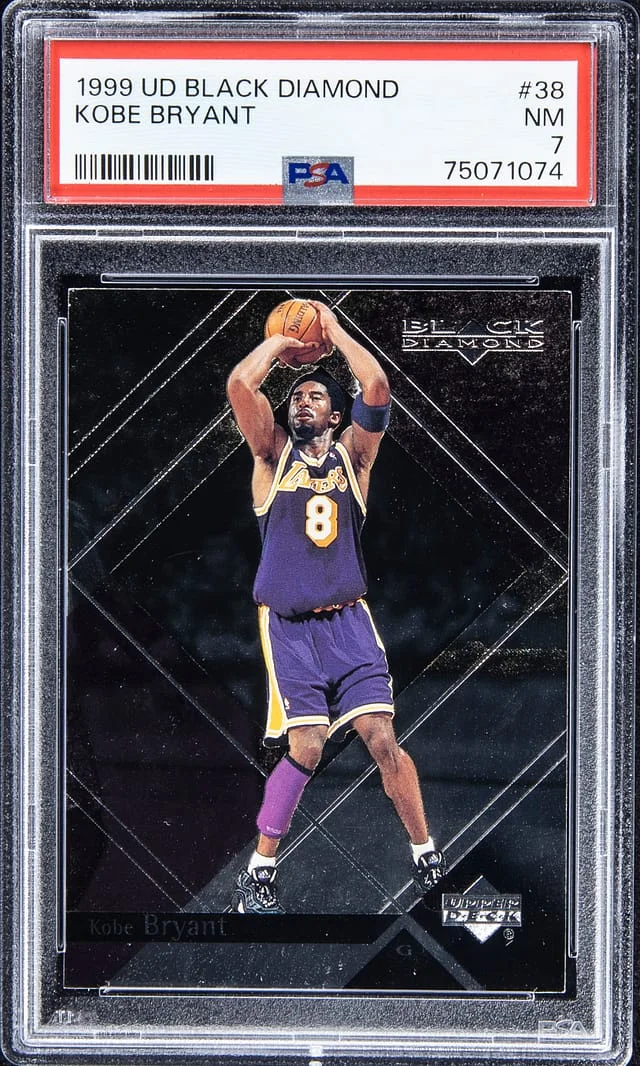 1999-00 Upper Deck Black Diamond Kobe Bryant #38 card image
