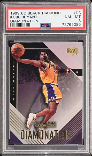 1999-00 Upper Deck Black Diamond Kobe Bryant Diamonation #D3 card image