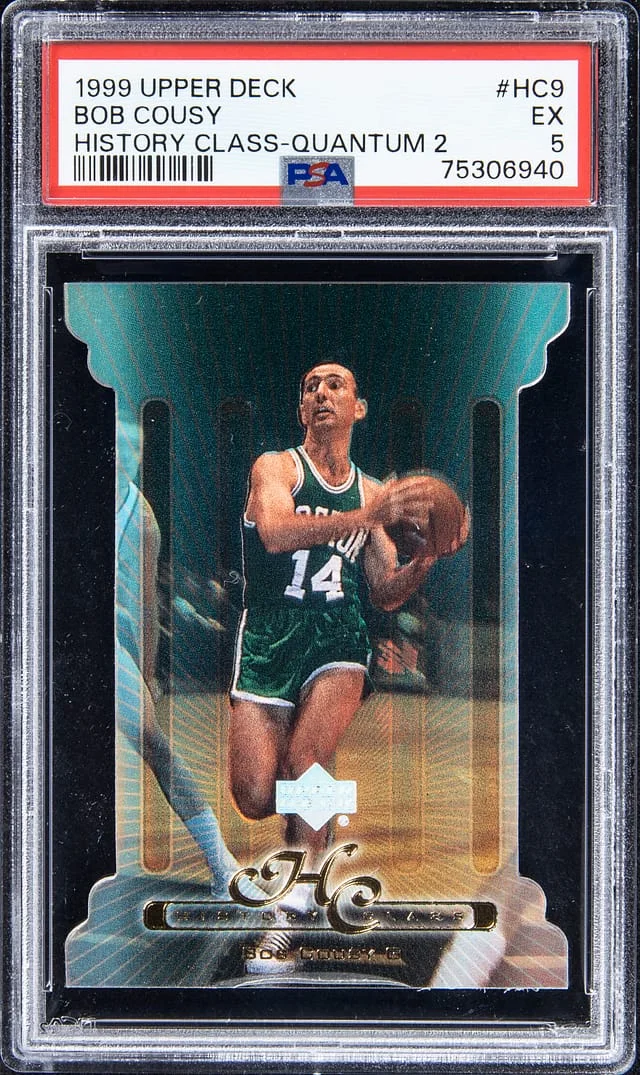 1999-00 Upper Deck Bob Cousy History Class Quantum 2 #HC9 card image