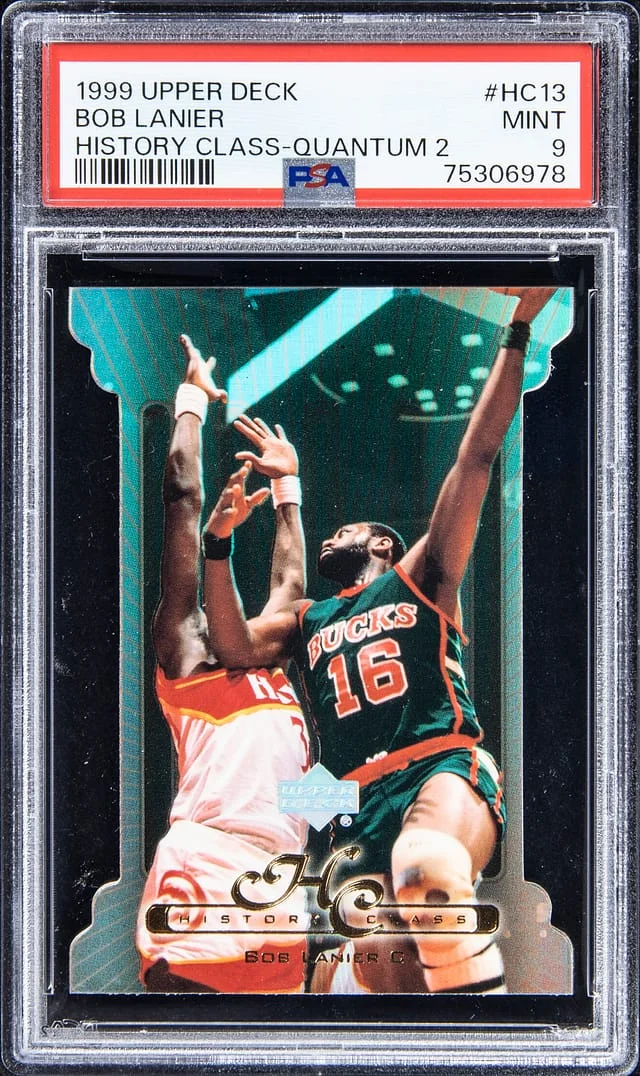 1999-00 Upper Deck Bob Lanier History Class Quantum 2 #HC13 card image