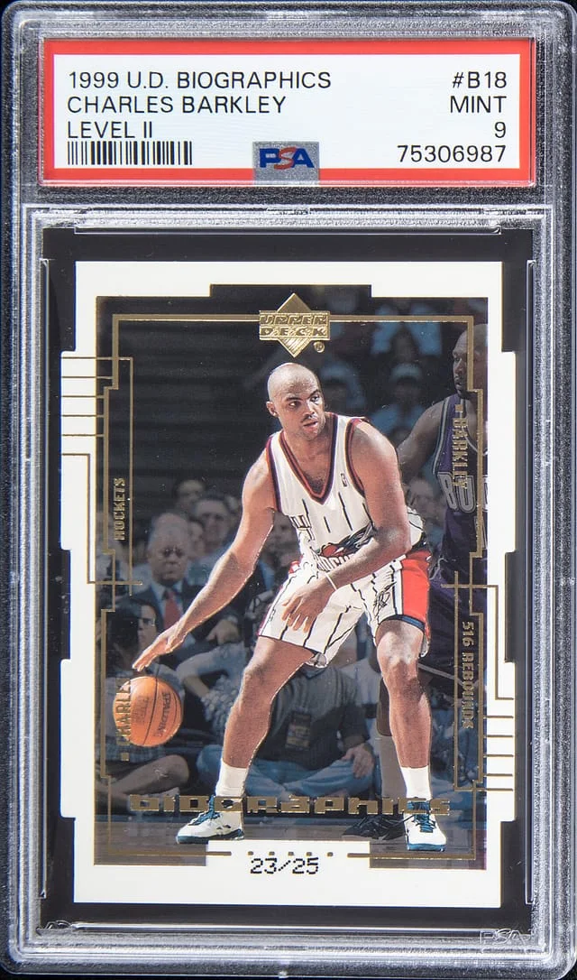 1999-00 Upper Deck Charles Barkley Biographics Level II #B18 card image