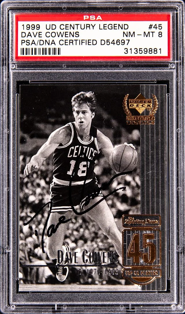 1999-00 Upper Deck Dave Cowens Century Legends Sporting News Top 60 Players #45 card image
