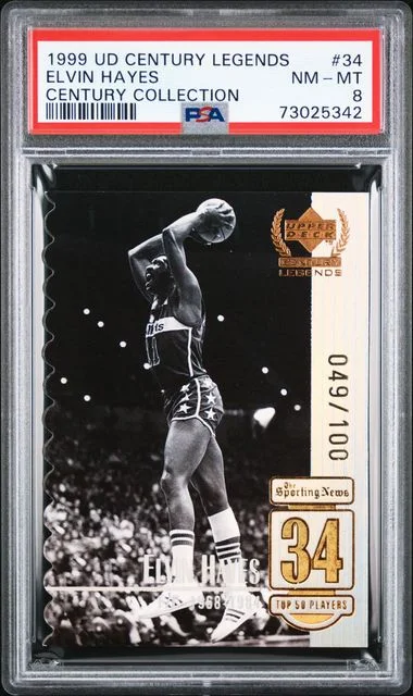 1999-00 Upper Deck Elvin Hayes Century Legends Century Collection #34 card image