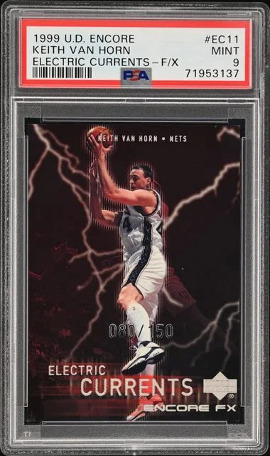1999-00 Upper Deck Encore Keith Van Horn Electric Currents F/X #EC11 card image