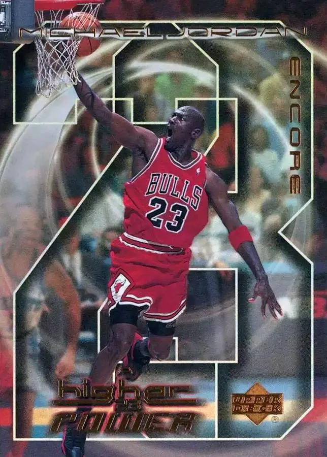 1999-00 Upper Deck Encore Michael Jordan MJ: A Higher Power #MJ2 card image