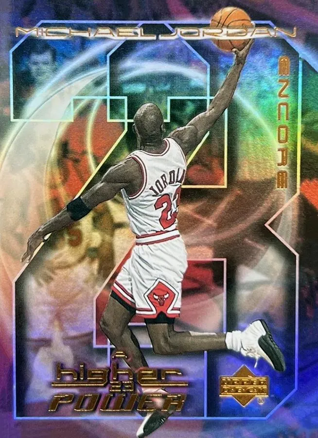 1999-00 Upper Deck Encore Michael Jordan MJ: A Higher Power #MJ3 card image