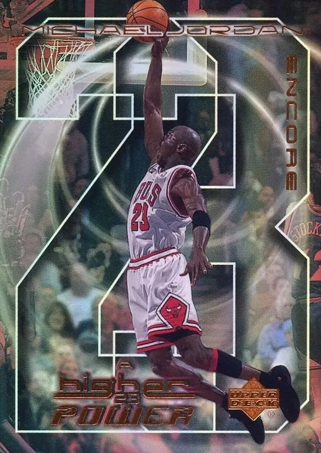 1999-00 Upper Deck Encore Michael Jordan MJ: A Higher Power #MJ5 card image