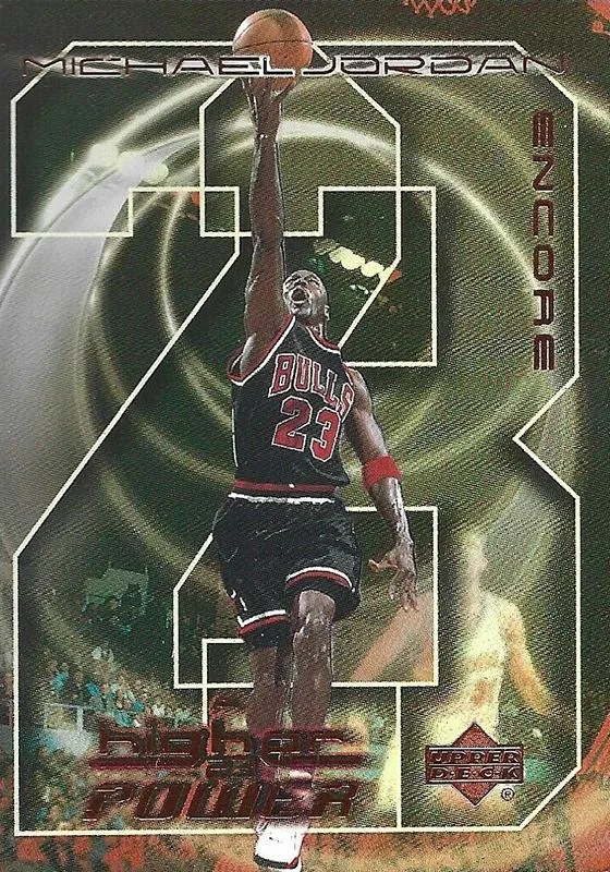 1999-00 Upper Deck Encore Michael Jordan MJ: A Higher Power #MJ9 card image