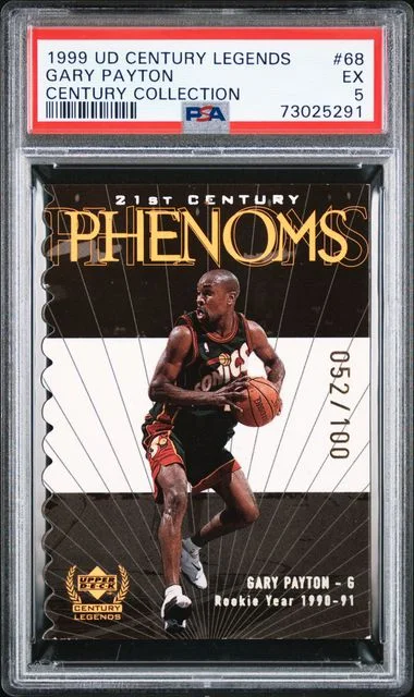 1999-00 Upper Deck Gary Payton Century Legends Century Collection #68 card image