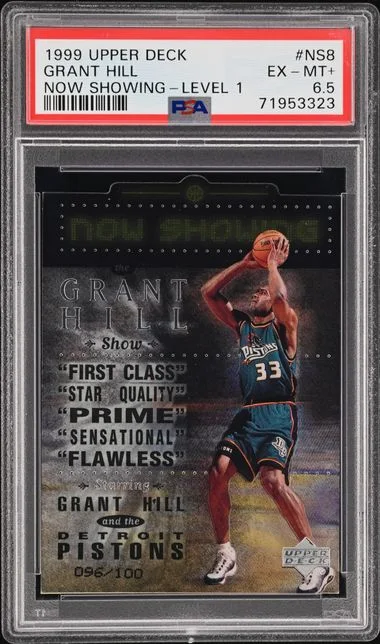 1999-00 Upper Deck Grant Hill Now Showing Level 1 #NS8 card image