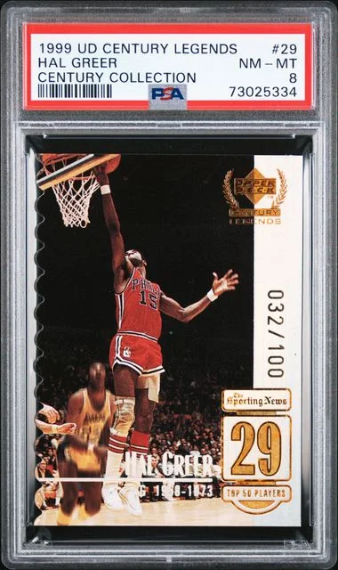1999-00 Upper Deck Hal Greer Century Legends Century Collection #29 card image