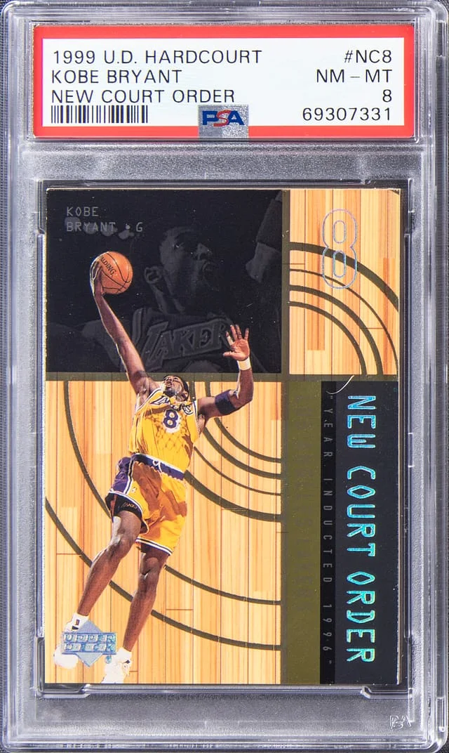1999-00 Upper Deck Hardcourt Kobe Bryant New Court Order #NC8 card image