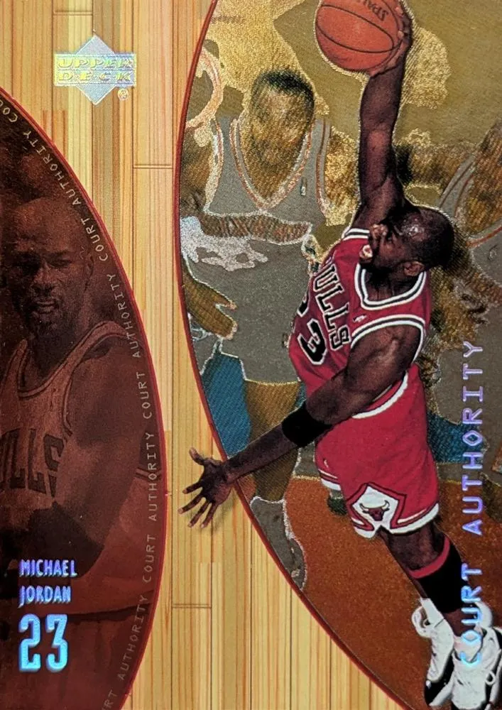1999-00 Upper Deck Hardcourt Michael Jordan Court Authority #A10 card image