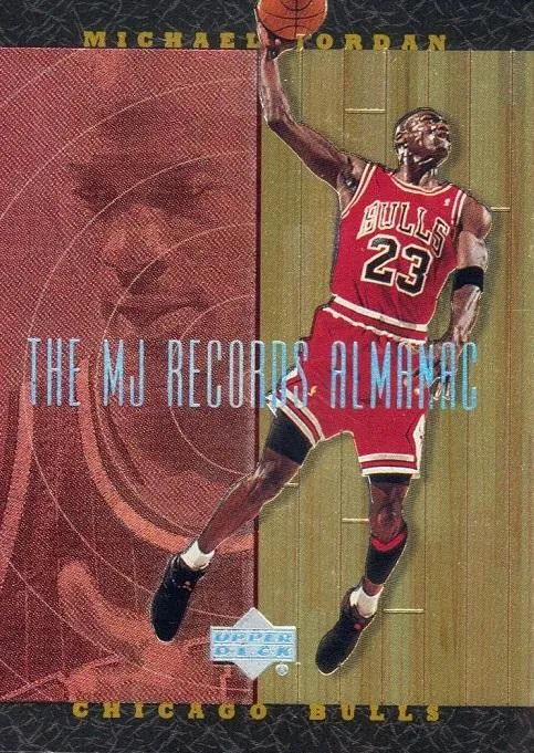 1999-00 Upper Deck Hardcourt Michael Jordan The MJ Records Almanac #J1 card image