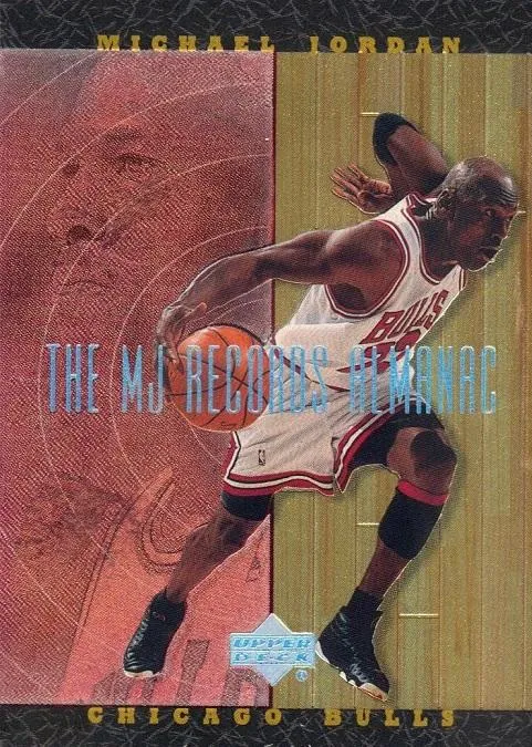 1999-00 Upper Deck Hardcourt Michael Jordan The MJ Records Almanac #J2 card image