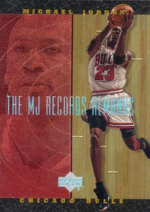 1999-00 Upper Deck Hardcourt Michael Jordan The MJ Records Almanac #J5 card image