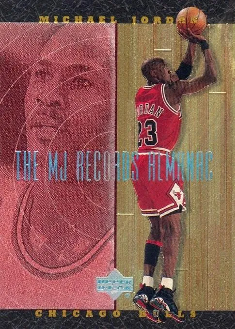 1999-00 Upper Deck Hardcourt Michael Jordan The MJ Records Almanac #J7 card image