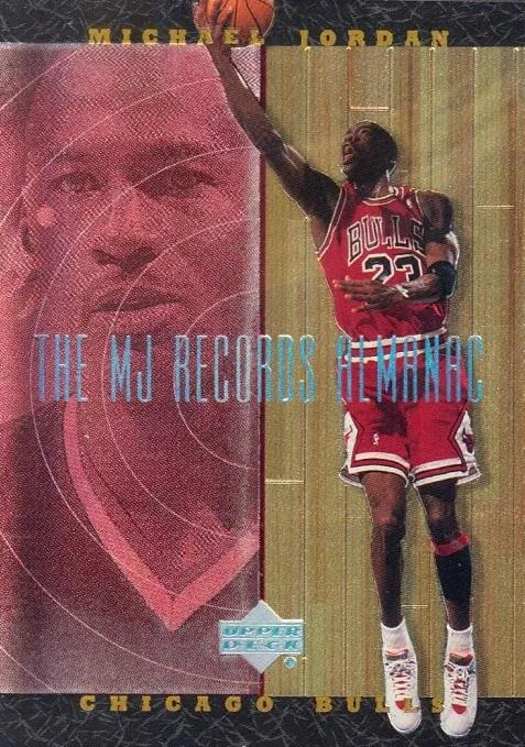 1999-00 Upper Deck Hardcourt Michael Jordan The MJ Records Almanac #J9 card image