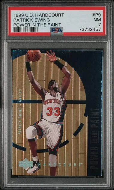 1999-00 Upper Deck Hardcourt Patrick Ewing Power In The Paint #P9 card image